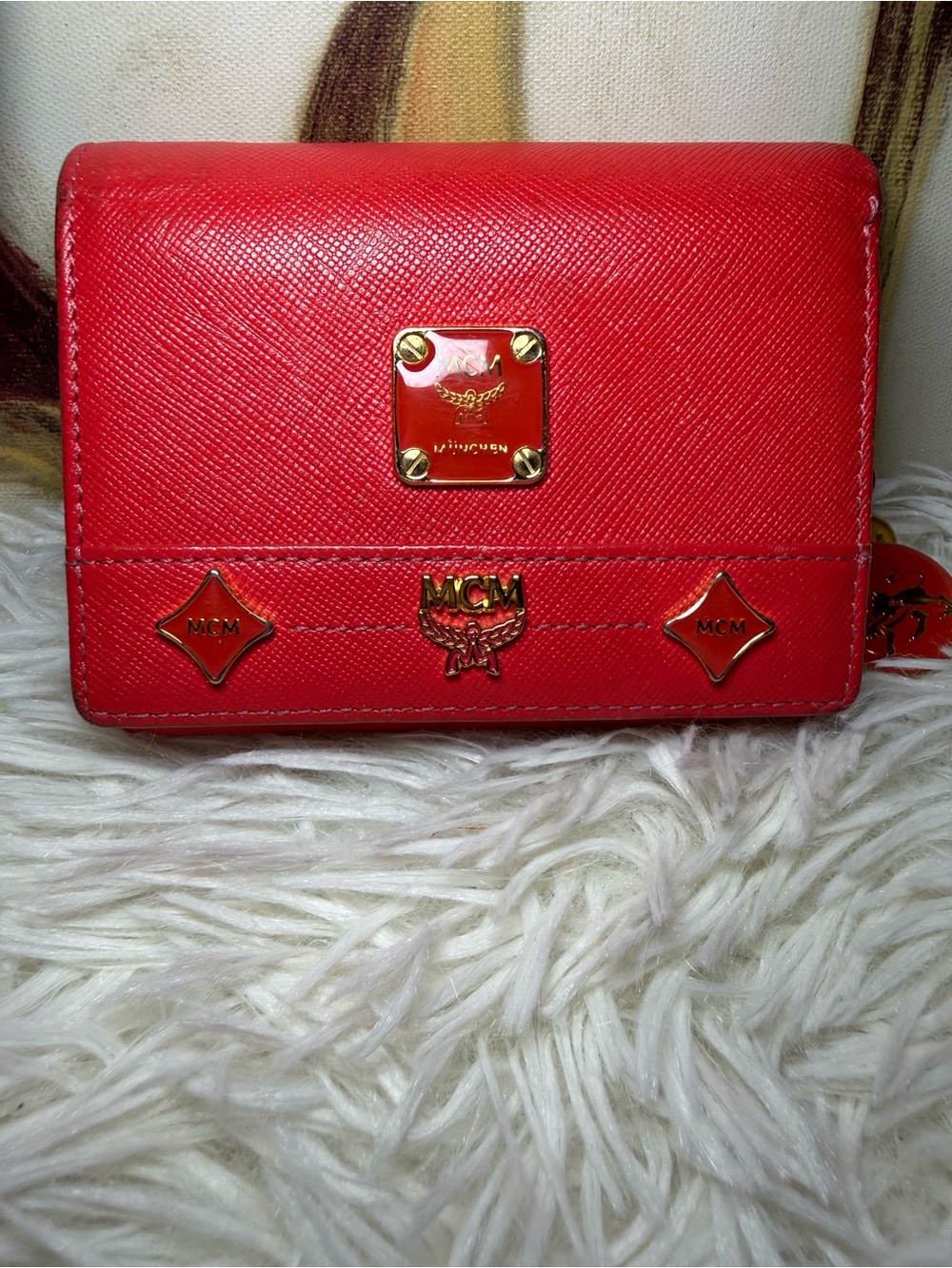 MCM Trifold short wallet